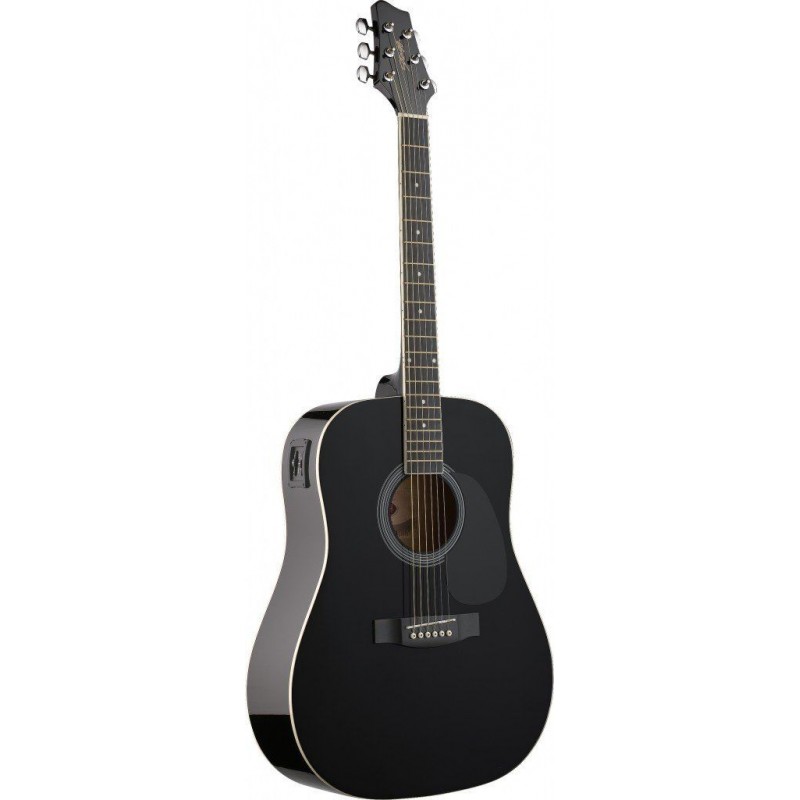 Stagg SW-201 BK VT - gitara elektroakustyczna - 1