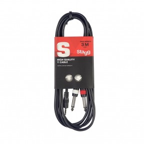 Stagg SYC3/MPSB2P E - kabel połączeniowy 3m - 1