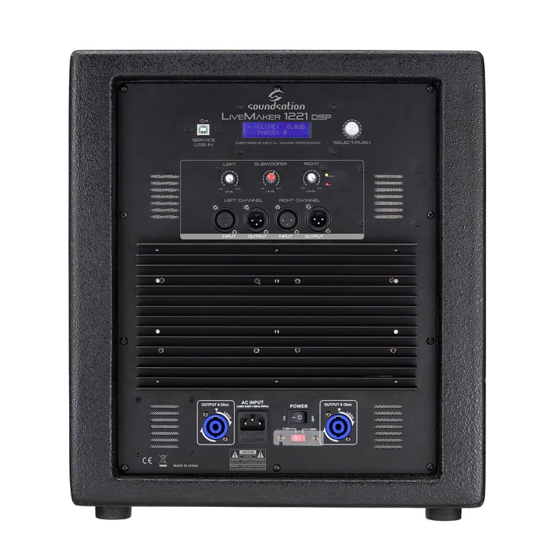 Soundsation LIVEMAKER 1221 DSP - zestaw nagłośnieniowy 500W - 3