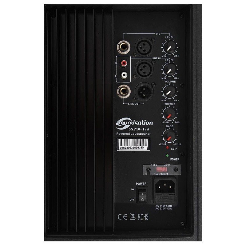 Soundsation SSP10-12A Bi-Amp - kolumna aktywna 250W - 3