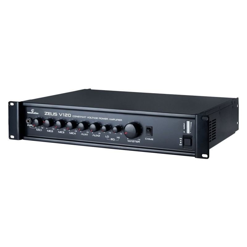 Soundsation Zeus V120 - wzmacniacz mocy 100V 120W - 2