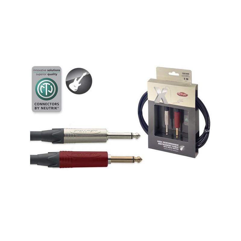 Stagg XGC3SW - kabel instrumentalny 3m - 1