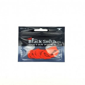 BlackSmith Delrin Standard 0.50mm RED - kostki do gitary 12 szt. - 1