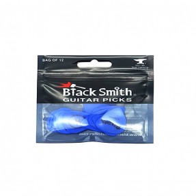 BlackSmith Delrin Standard 1.0mm BLUE - kostki do gitary 12 szt. - 1