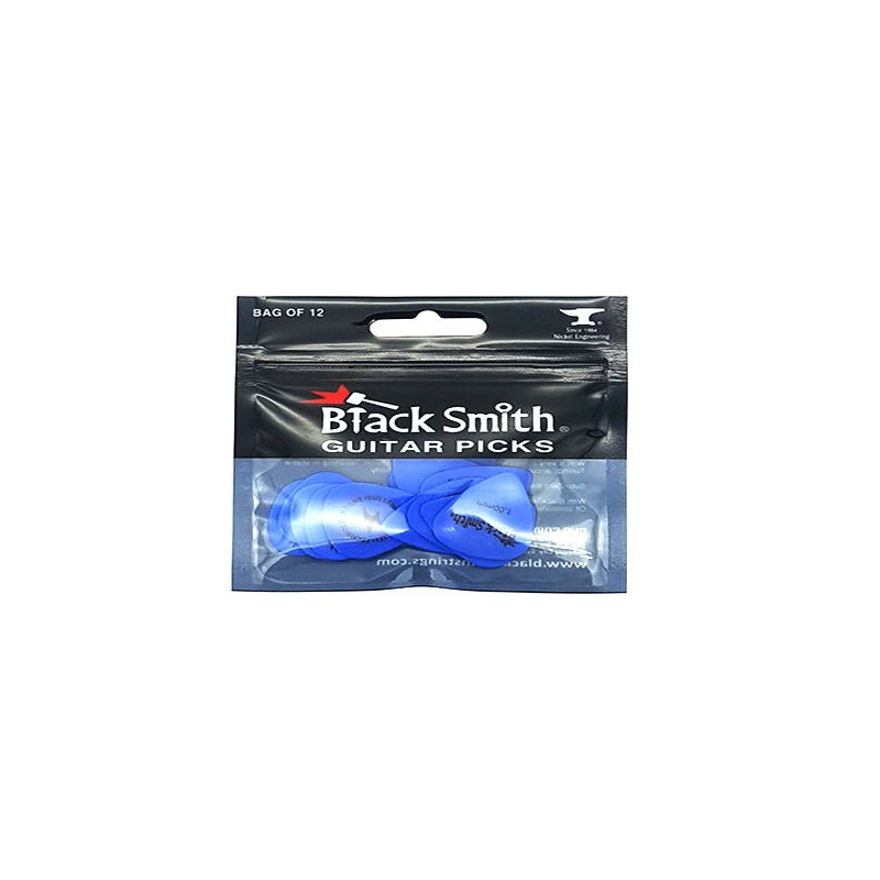 BlackSmith Delrin Standard 1.0mm BLUE - kostki do gitary 12 szt. - 1