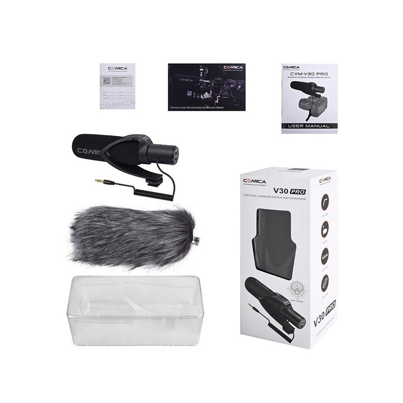 Comica CVM-V30PRO B - mikrofon do kamery, aparatu, smartfona - 2