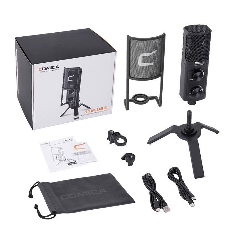 Comica STM-USB - mikrofon pojemnościowy USB - 4