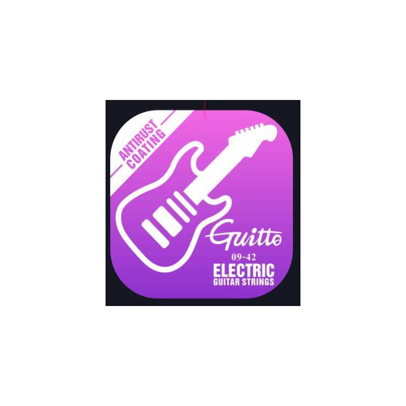 Guitto GSE-009 - struny do gitary elektrycznej - 1