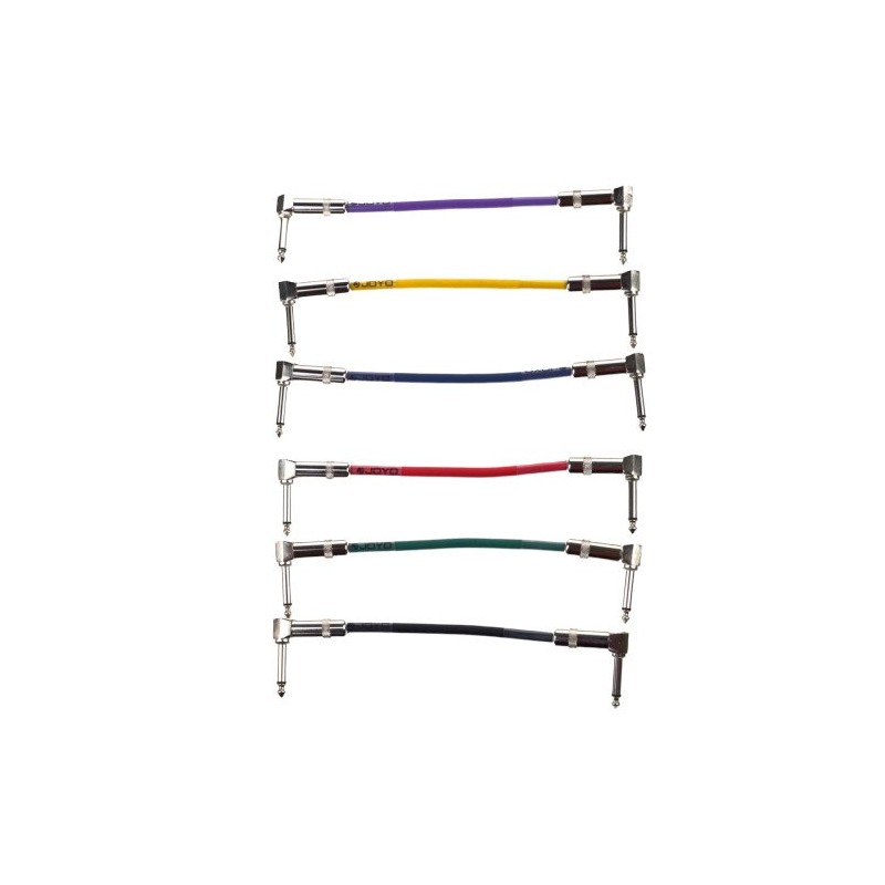 Joyo CM-05 - zestaw 6 szt. kabli do efektów - 2