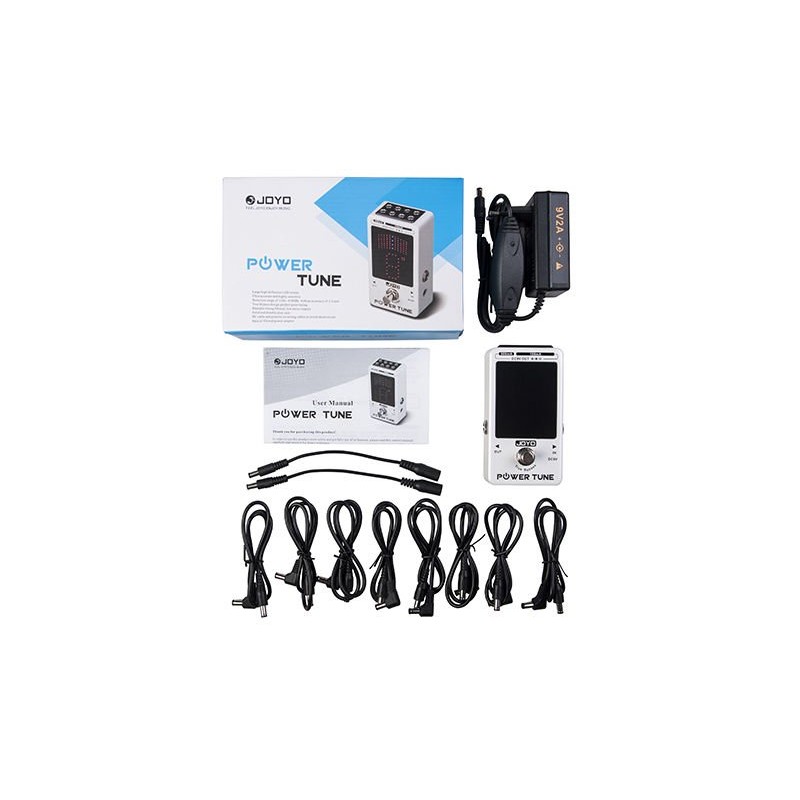 Joyo JF-18 R Power Tune - tuner z funkcją zasilacza - 5