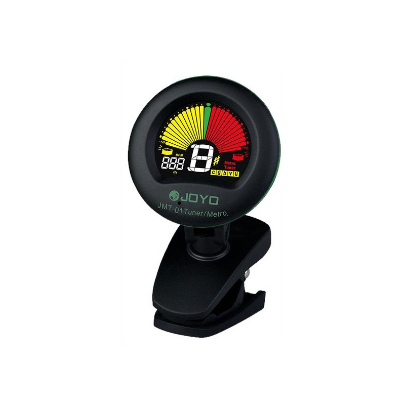 Joyo JMT-01 BK - tuner/metronom z kolorowym wyświetlaczem - 1