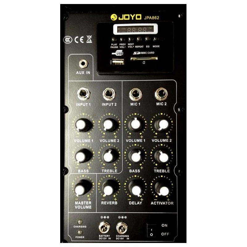 Joyo JPA-862 - przenośny wzmacniacz instrumentalny - 6
