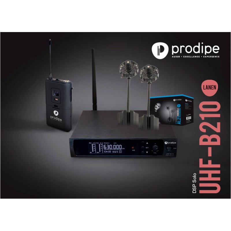 Prodipe UHF DSP AL21 PACK SOLO  - system bezprzewodowy - 3