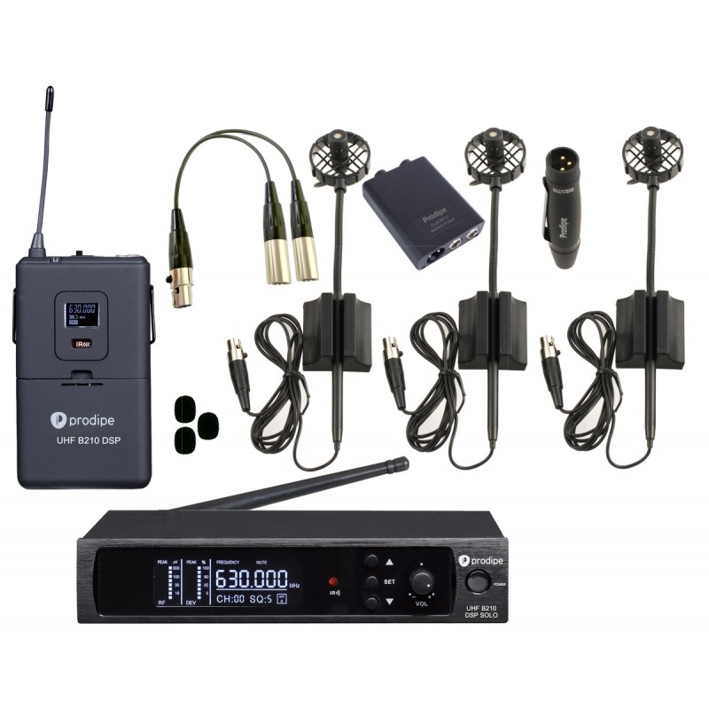 Prodipe UHF DSP AL21 PACK SOLO  - system bezprzewodowy - 6
