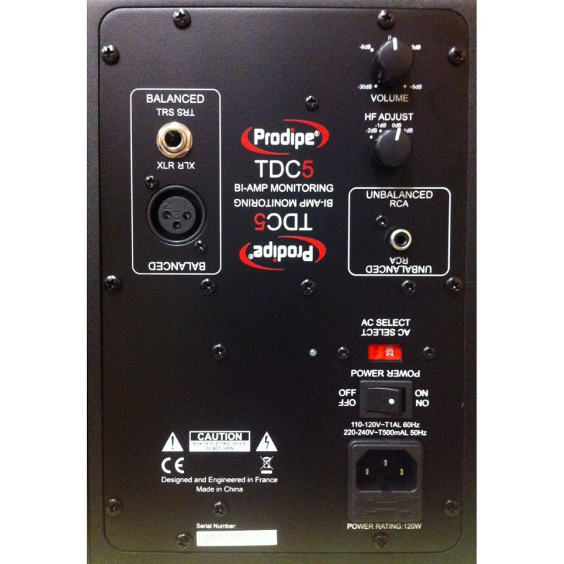 Prodipe TDC 5 - aktywne monitory studyjne bliskiego pola - 5