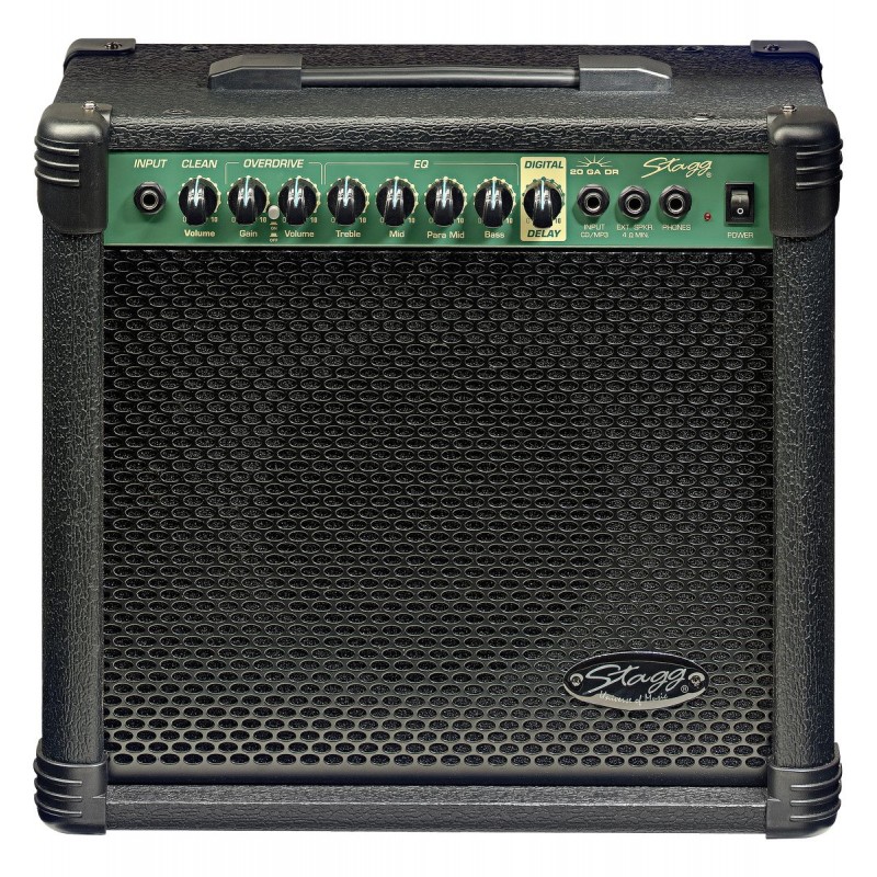 Stagg 20 GA DR - combo gitarowe 20 Watt z cyfrowym reverbem - 1