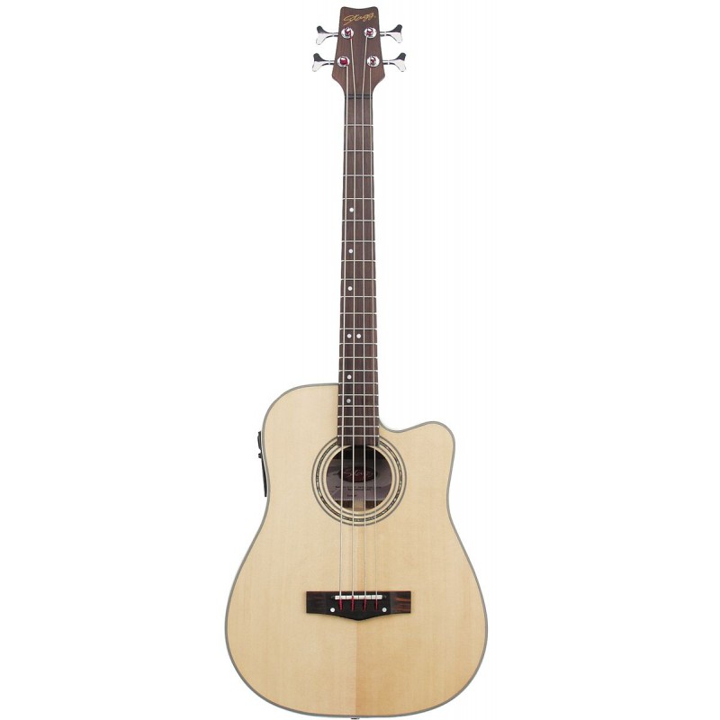 Stagg AB 203 NS - gitara basowa elektro-akustyczna - 1