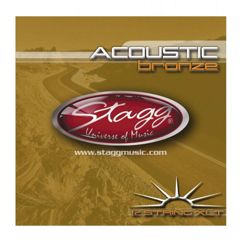 Stagg AC 12 ST BR - struny do gitary akustycznej - 1