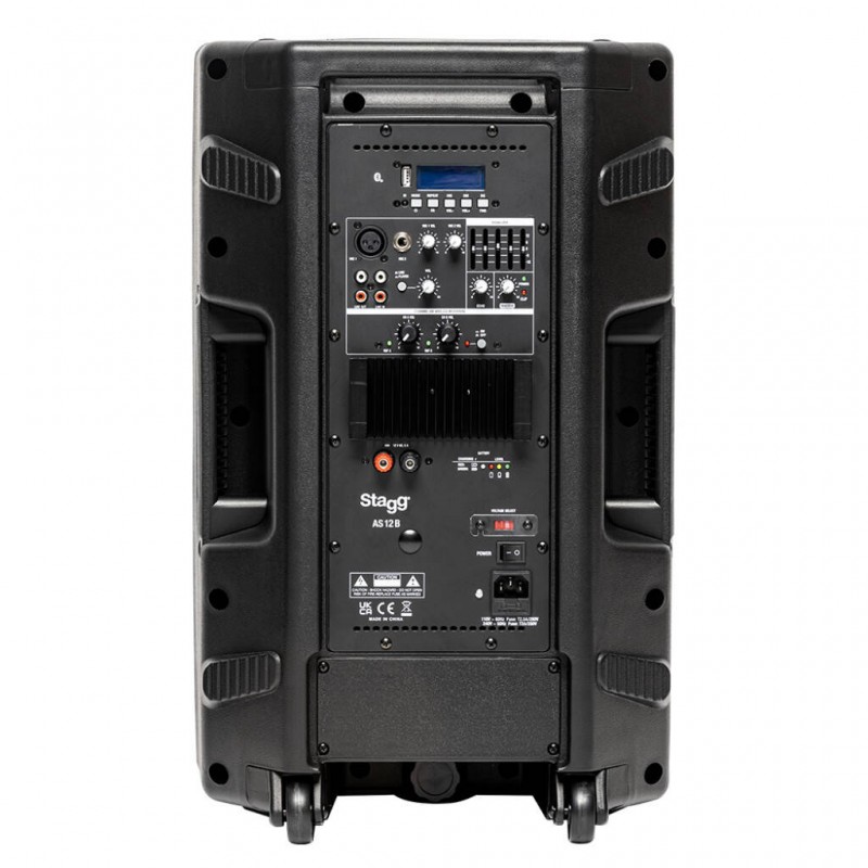 Stagg AS 12B - dwudrożna kolumna aktywna 300W UHF - 5