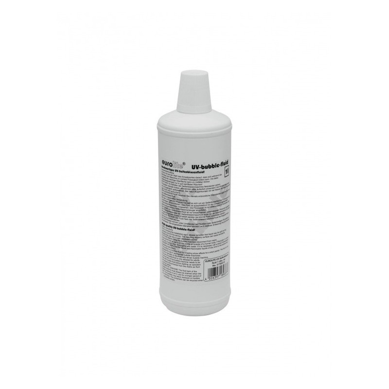 EUROLITE UV-Bubble Fluid 1l red - Płyn do baniek