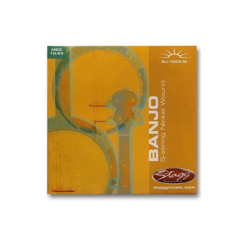 Stagg BJ 1023 NI - struny do banjo 5-s - 1