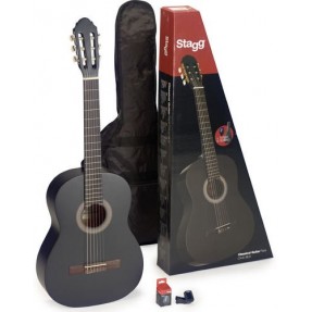 Stagg C440M BLK PACK - gitara klasyczna, zestaw - 1