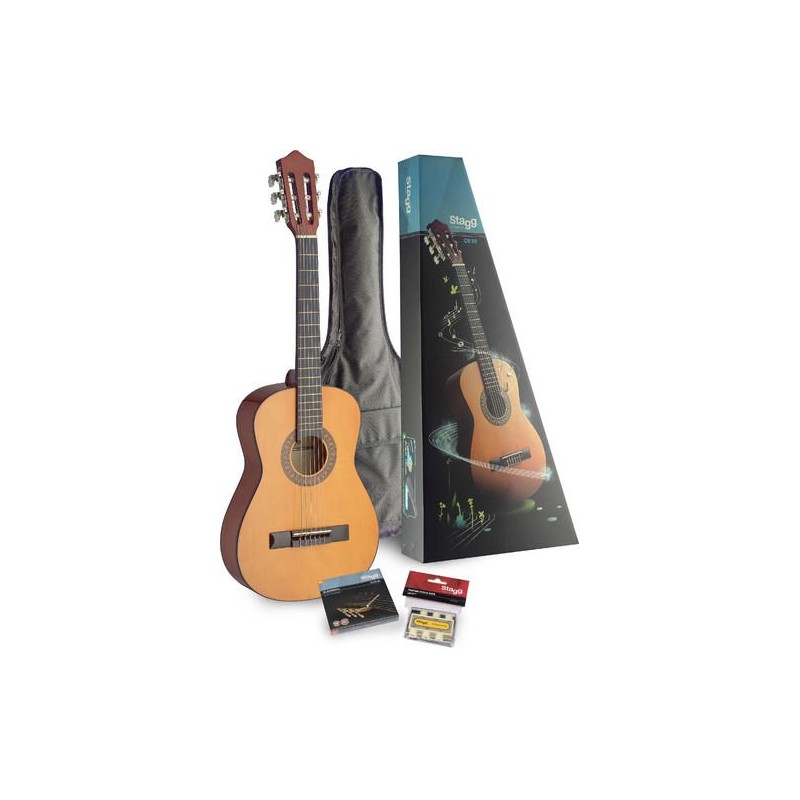 Stagg C510 PACK - gitara klasyczna 1/2 z wyposażeniem - 2