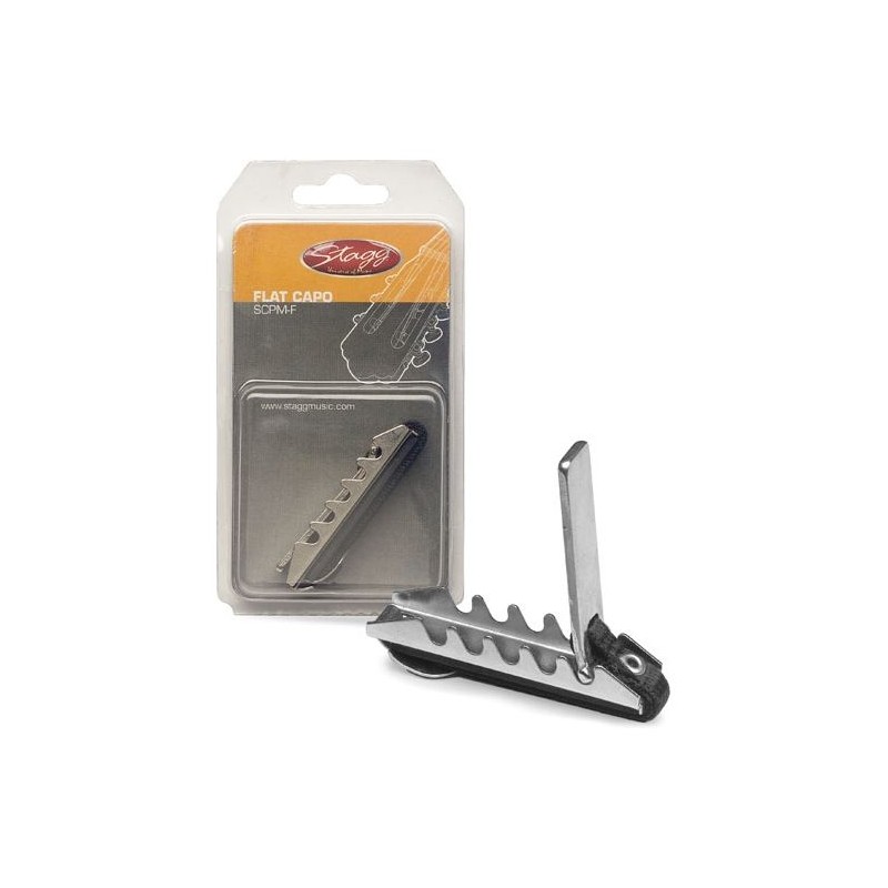 Stagg SCPM F - kapodaster płaski do gitary klasycznej - 1