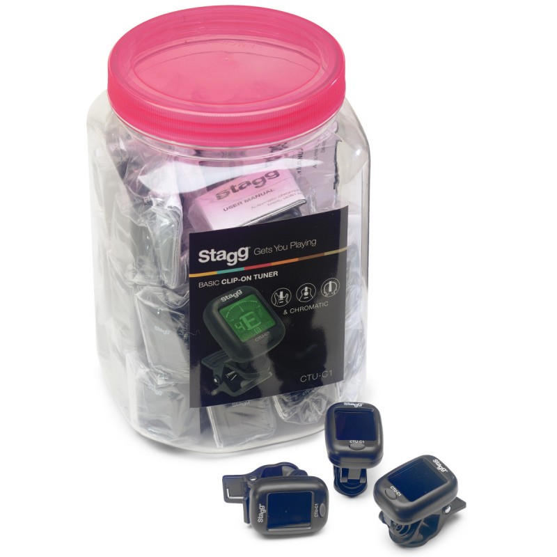 Stagg CTU-C1/30 - tuner elektroniczny pojemnik 30 szt. - 1