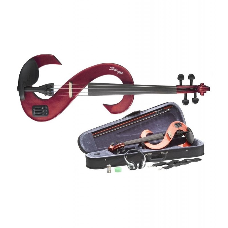 Stagg EVN 4/4 MRD - skrzypce elektryczne 4/4 - 1