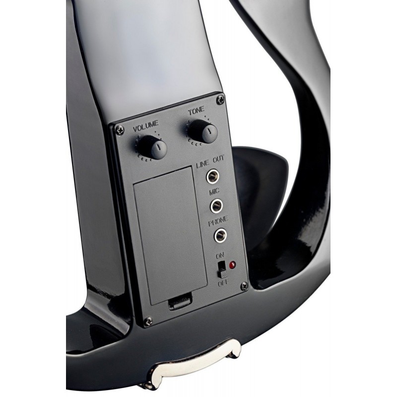 Stagg EVN X-4/4 BK – zestaw skrzypce elektryczne z akcesoriami - 3