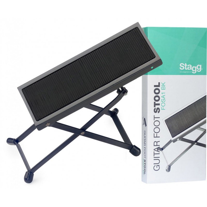 Stagg FOS-A1 BK - podnóżek gitarowy - 1