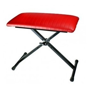 Akmuz T-8 RD - ławka do keyboardu CZERWONA