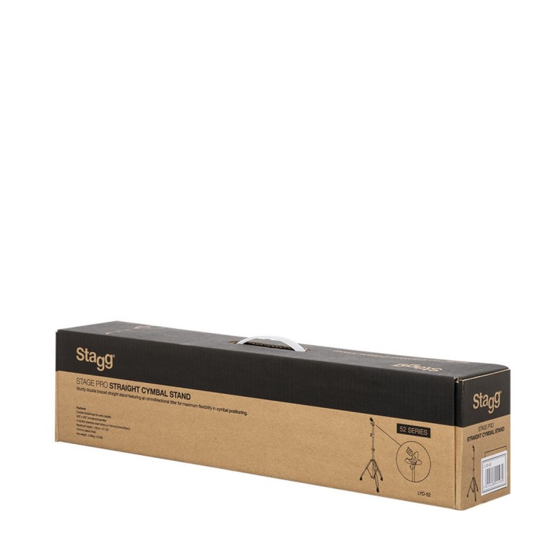 Stagg LYD-52 - statyw do talerza, prosty - 3