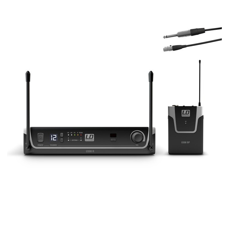 LD Systems U308 BPG - system bezprzewodowy gitarowy