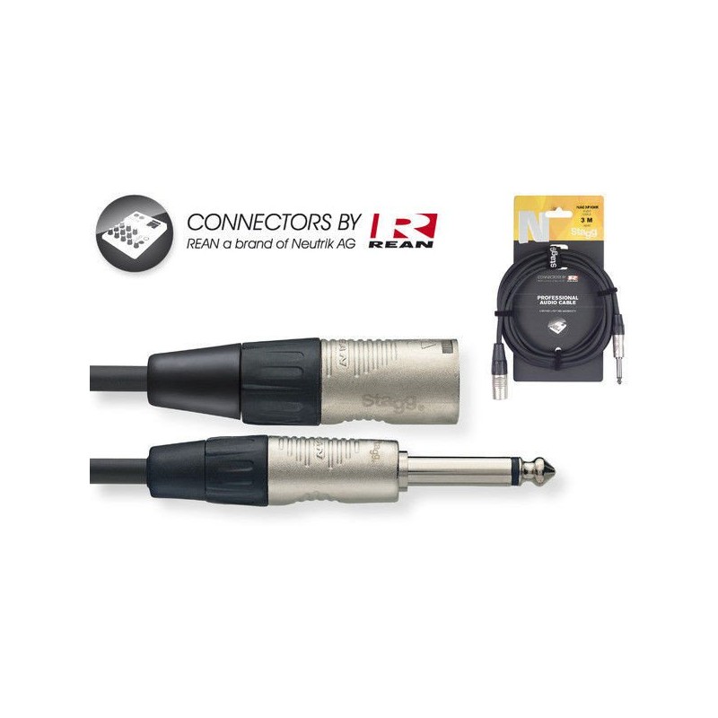 Stagg NAC1PXMR - kabel instrumentalny - 1