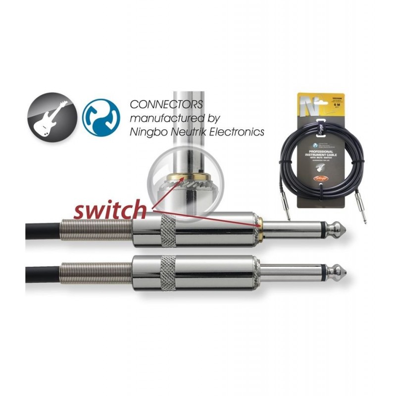 Stagg NGC 6 SW - kabel instrumentalny 6m - 1