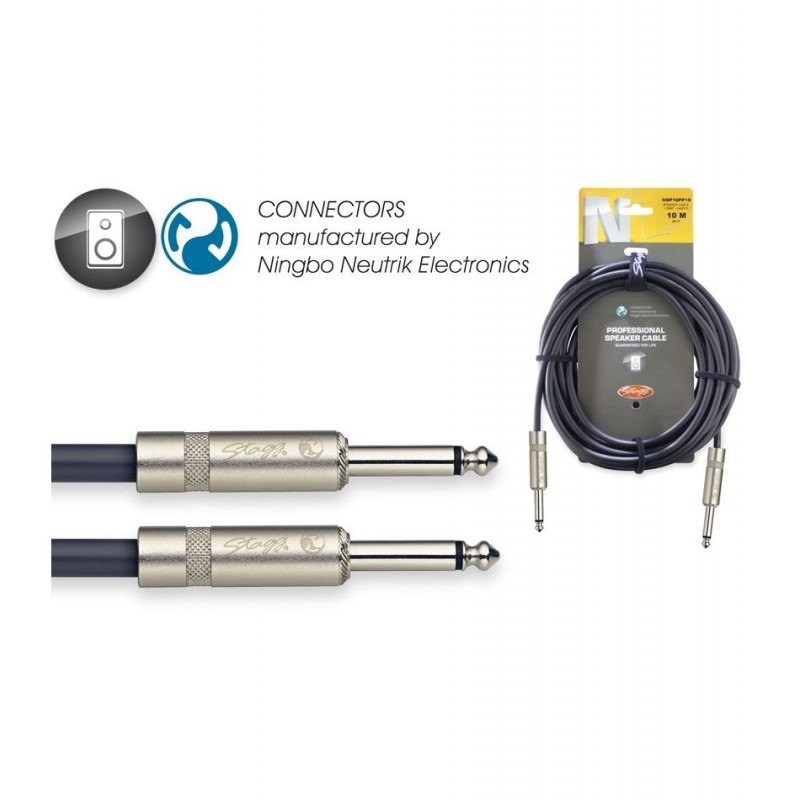 Stagg NSP 10 PP 15 - kabel kolunowy 10m - 1