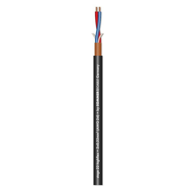 Sommer Cable Stage 22 Highflex B - kabel mikrofonowy, szpula 200m - 1