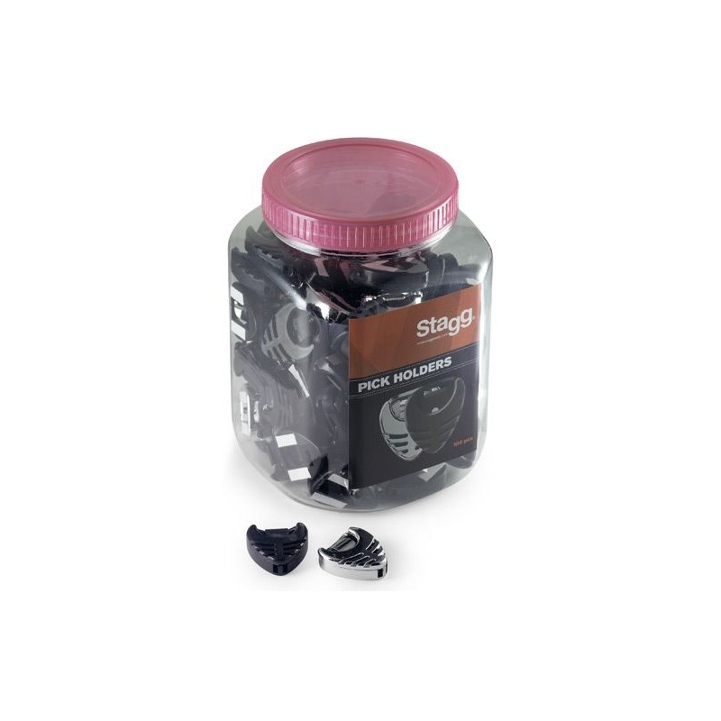 Stagg PHB-100-BK-CR- pojemniki na kostki, opakowanie 100 szt. - 1