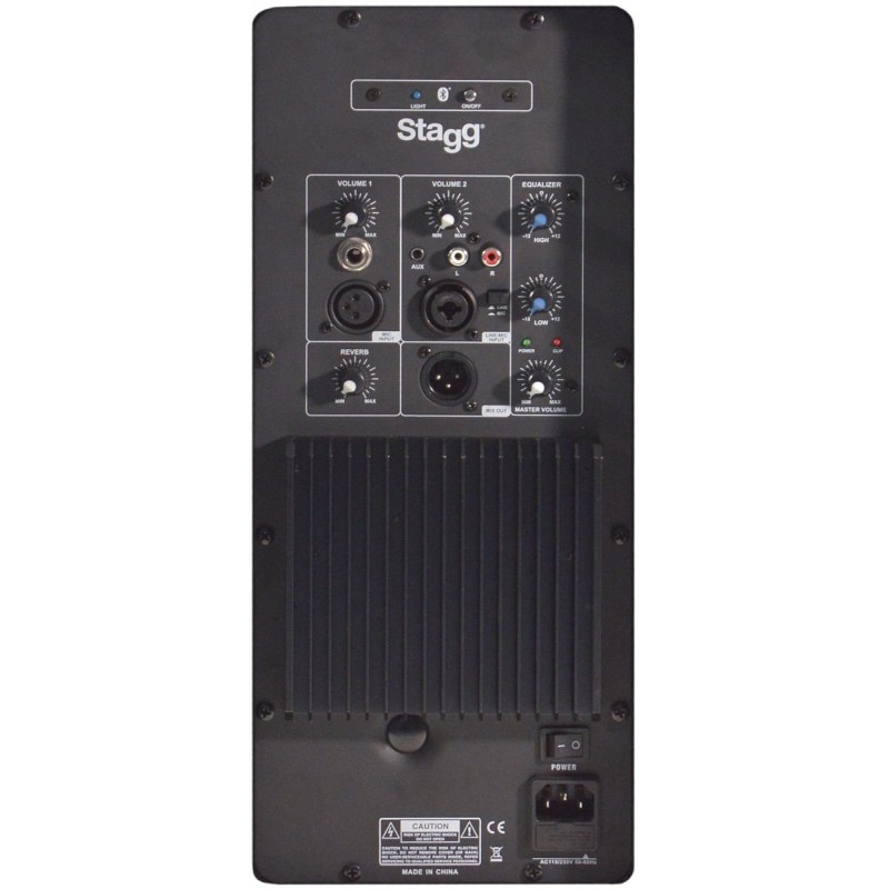 Stagg PMS 10 EU - dwudrożna kolumna aktywna 170W - 4