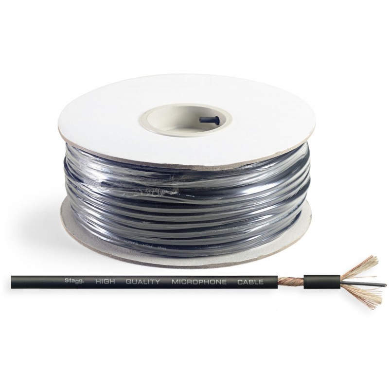 Stagg ROLL G 60 H - kabel gitarowy 100m, rolka - 1