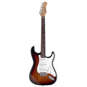 Stagg S-250 SB - gitara elektryczna - 1