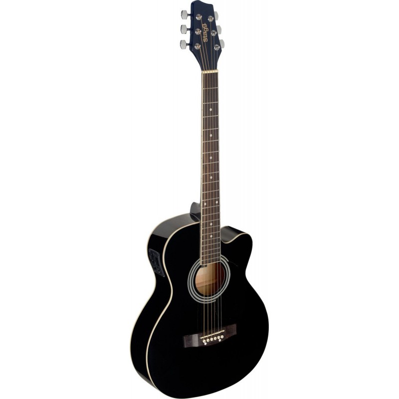 Stagg SA20ACE BLK  - gitara elektroakustyczna - 3