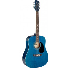 Stagg SA20D BLUE  - gitara akustyczna - 1