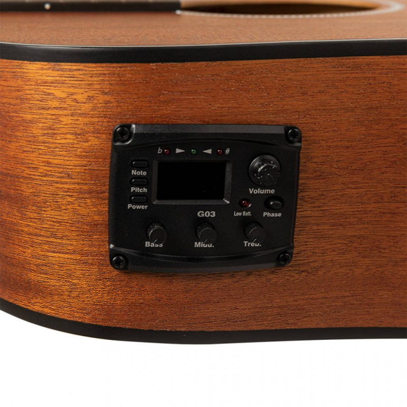 Stagg SA25 DCE MAHO - gitara elektroakustyczna - 3