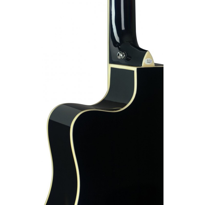 Stagg SA35 DSCE-BK  - gitara elektroakustyczna - 3