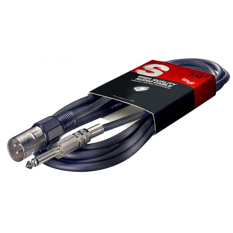 Stagg SAC1PXM DL - kabel instrumentalny 1m - 1