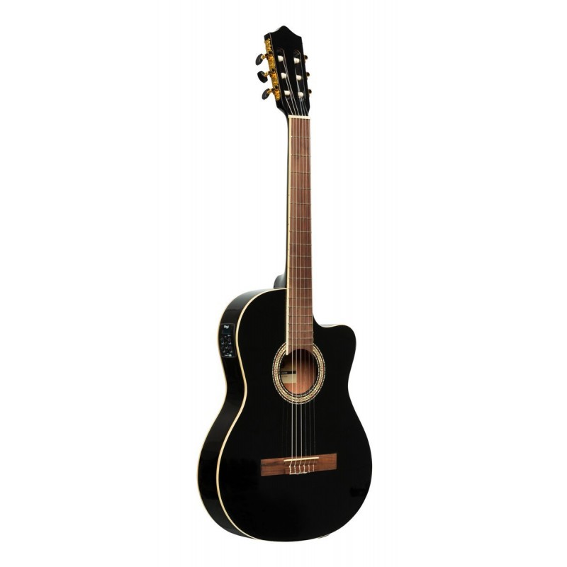Stagg SCL60 TCE-BLK - gitara elektro-klasyczna - 1