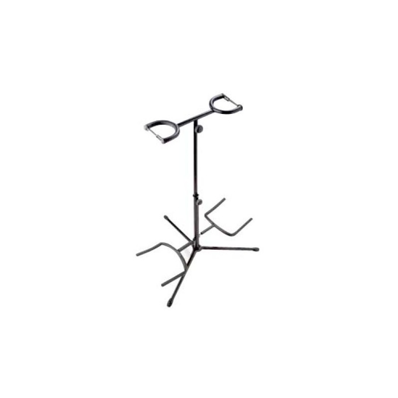 Stagg SG A 200 BK - podwójny statyw gitarowy - 1
